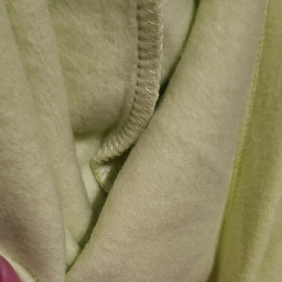 Target Lime Green Cropped Hoodie with Graphic Design - Picture 10 of 10
